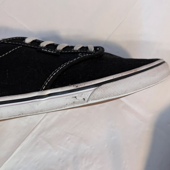 Vans Women's Black Canvas Lace-Up Sneakers Size 7.5 US Skater Streetwear Retro - Picture 11 of 11